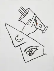 Joe Bradley, Untitled, 2014, silkscreen ink and oil on canvas