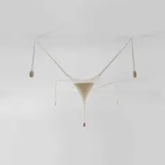 O encontro que nos une by Ernesto Neto, 2006, polyamide stockings and fabric, polypropylene and glass beads, offered Sep 2022