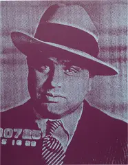 Russell Young, Al Capone, 2002, screenprint on canvas