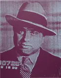 Russell Young, Al Capone, 2002, screenprint on canvas
