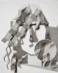 Avery Singer, Untitled, 2015, acrylic on canvas
