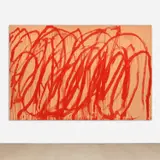 Cy Twombly, Untitled, 2005, acrylic on canvas