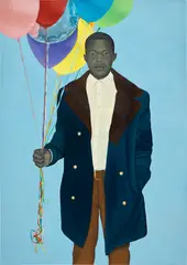 Amy Sherald, Pilgrimage of the Chameleon, 2016, oil on canvas