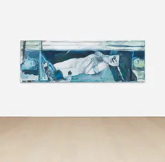 Marlene Dumas, Snow White in the Wrong Story, 1988, oil on canvas
