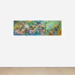 Untitled by Lucy Bull, 2019, oil on linen, sold Nov 2022