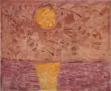 Milton Avery, Hot Moon, 1958, oil on canvas