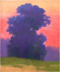Richard Mayhew, Guardian, 1999, oil on canvas