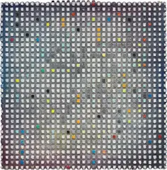 Jack Whitten, Dutch Treat III, 1985, oil and acrylic on canvas
