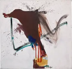 Helen Frankenthaler, Brown Bird, 1959, oil on canvas