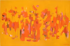 Norman Lewis, Untitled, 1967, oil on canvas