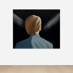 Richard Marshall by Alex Katz, 2007, oil on linen, offered Nov 2022