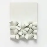 Sergio Camargo, Untitled, 1965, painted wood assemblage
