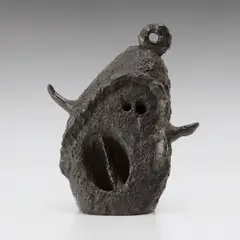 Femme by Joan Miró, 1978, bronze with black patina, sold Nov 2022
