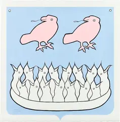 John Wesley, Cheep, 2002, gouache on paper