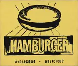 Andy Warhol, Hamburger, 1986, synthetic polymer paint and silkscreen ink on canvas