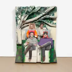 Larry Rivers, The Elimination of Nostalgia, ABC, 1967, mixed media construction
