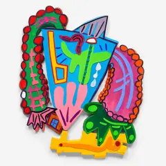 Elizabeth Murray, Pico, 2006, three-dimensional assemblage of hand-carved and hand-painted foam