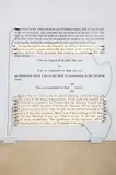 Joseph Kosuth, Word, Sentence, Paragraph (Z. & N.) #16
