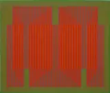 Julian Stanczak, Offended Red