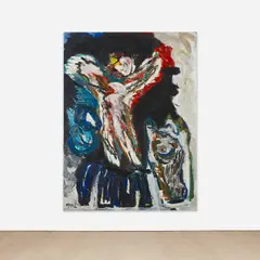 Karel Appel, The Entry, 1985, oil on canvas