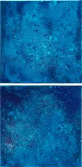 Mali by Helen Marden, 2010, acrylic and raw pigment on canvas, diptych, offered Nov 2022