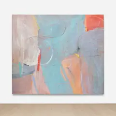 Untitled by Helen Bershad, 1980, oil on canvas, sold Nov 2022