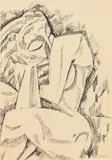 Max Weber, Seated Figure