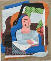 Georges Valmier, Untitled, 1926, gouache and painted paper collage on paper