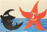 Alexander Calder, Untitled, 1974, gouache and ink on paper