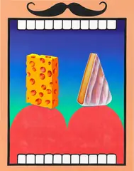 Emily Mae Smith, The Continental, 2016, oil on canvas