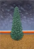 Scott Kahn, Bush at Sunset, 1984, oil on canvas