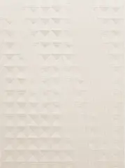 Tauba Auerbach, Ray IV, 2012, woven canvas on wooden stretcher