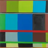 Stanley Whitney, Blue in Green