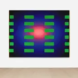 Jack Goldstein, Untitled, 1987, acrylic on canvas