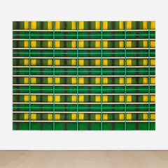 Sean Scully, Green Light, 1972–1973, acrylic on canvas