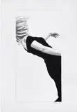 Robert Longo, Untitled, 1982, charcoal, graphite and ink on paper