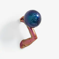 Hank Willis Thomas, Hand of God, 2017, fiberglass and chameleon auto paint finish