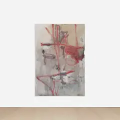 Untitled by Richard Aldrich, 2008, oil and wax on linen, sold Nov 2022