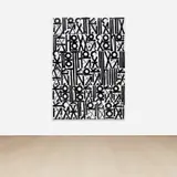 RETNA, Electrify the City, 2012, acrylic on canvas