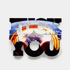 Doug Aitken, last blast, 2008, aluminum lightbox, LED lights, chromogenic transparency and acrylic