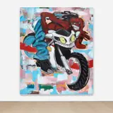 Logan Sylve, Good Buy, 2022, acrylic on canvas