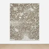 Dan Colen, Big Bang, 2012, steel studs on canvas