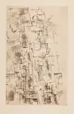 Georges Braque, Composition (Nature morte I) (Composition, Still Life I) (V. 8), 1911, Etching, on Arches paper, with full margins