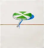 Wayne Thiebaud, Large Sucker, from Seven Still Lifes and a Rabbit, 1971, Lithograph in colors, on Rives BFK paper, the full sheet