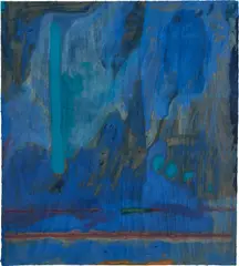 Helen Frankenthaler, Tales of Genji III, 1998, Woodcut in colors, on handmade TGL paper, the full sheet