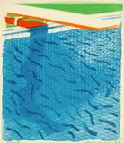 David Hockney, Paper Pools (T. 269, M.C.A.T. 234), 1980, Lithograph in colors, on Arches Cover paper, the full sheet