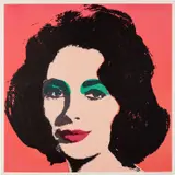 Andy Warhol, Liz (F. & S. 7), 1965, Offset lithograph in colors, on wove paper, with full margins