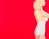 Alex Katz, Coca-Cola Girl 3, 2019, Screenprint in colors, on Saunders Waterford paper, the full sheet