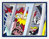Roy Lichtenstein, Reflections on Crash, from Reflections series (C. 239)