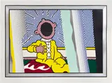 Roy Lichtenstein, Reflections on The Scream, from Reflections series (C. 243)